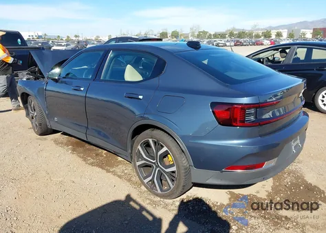 2022 Polestar 2 Long Range Dual Motor z USA, uszkodzony, nr VIN LPSED3KA7NL059336